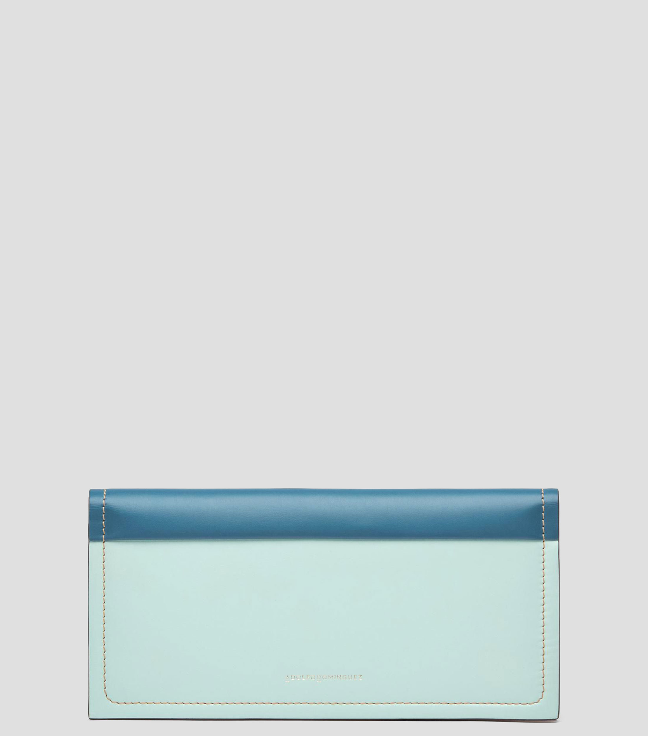 Cartera en piel bovina lisa Mujer